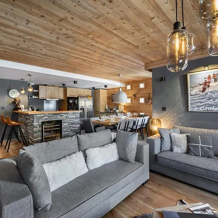 Apartamento Contemporain Pres Des Pistes A Val D'isere, 4 Chambres, Cheminee, Parking Inclus - Fr-1-567-14