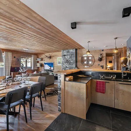 Contemporain Pres Des Pistes A Val D'isere, 4 Chambres, Cheminee, Parking Inclus - Fr-1-567-14 Apartamento